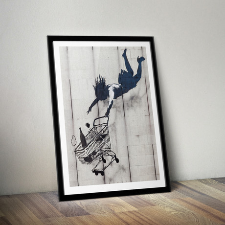 Falling Girl (20"W x 16"WL x 1.25"H)