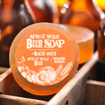Apricot Wheat Beer Soap // 3 Pack