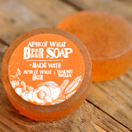 Apricot Wheat Beer Soap // 3 Pack