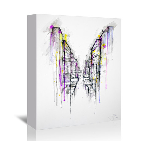 This City Sleeps (16"W x 20"H x 1.5"D)