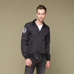 Monza Bomber Jacket // Black (L)