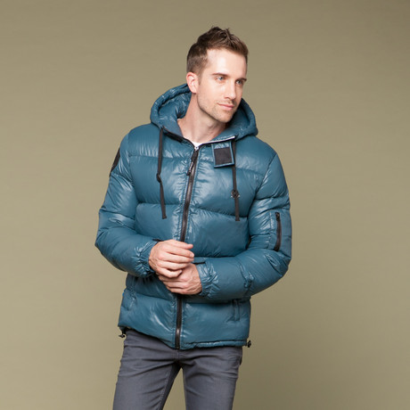 Alaska Down Jacket // Petrol (M)