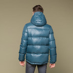 Alaska Down Jacket // Petrol (M)