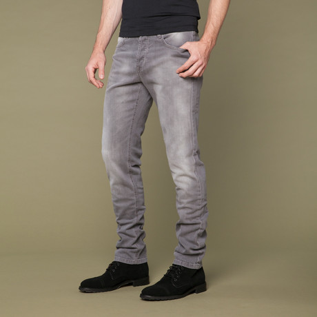 Slim Fit Denim // Grey (29WX32L)