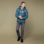 Alaska Down Jacket // Petrol (M)