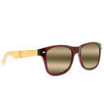 Retrofly // Bamboo // Amber (Brown Lens)