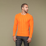 Alvin Knit Sweater // Orange (L)