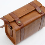 Leather Micro 4:3 Camera Bag + Shoulder Strap (Peru)