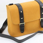 Camera Bag + Shoulder Strap // C109 (GoldenRod Suede)