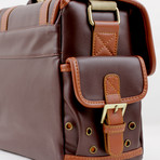 Camera Bag + Shoulder Strap // C113 (Peru Leather)