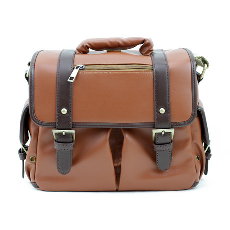 Camera Bag + Shoulder Strap // C113 (Peru Leather)