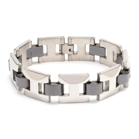 Two-Tone Link Bracelet