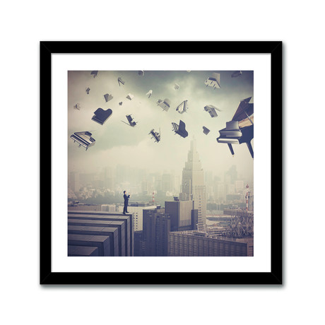 Last Symphony (16"L x 16"H)