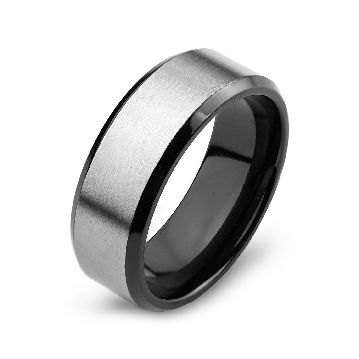 Brushed Titanium Ring (Size 7) - Crucible - Touch of Modern