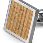 Wood Cufflinks // Fir