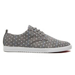 Ellington Textile // Concrete Plaid Polka Dot Canvas (US: 7)