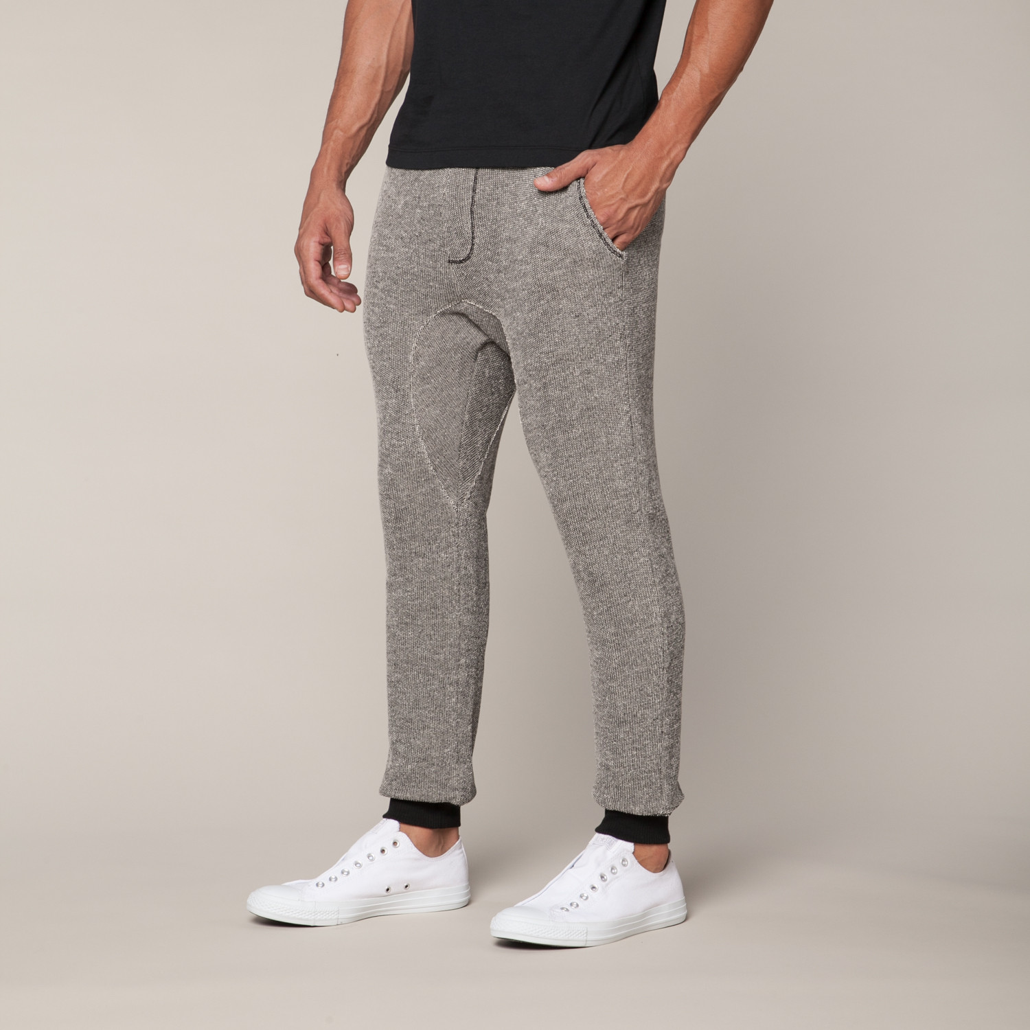 Terry Jogger // Black (S) - L8est Co. - Touch of Modern