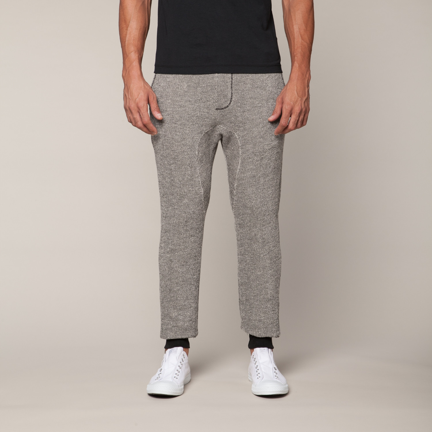 Terry Jogger // Black (S) - L8est Co. - Touch of Modern