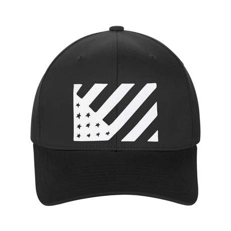 Americana Baseball Hat // Black (S/M)