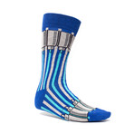 Blue Marker Socks // 3 Pack