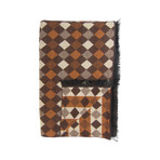 Brown Diamond Scarf