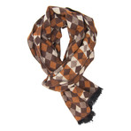 Brown Diamond Scarf