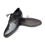 Paul Parkman // Ghillie Laced Plain-Toe Dress Shoe // Black (Euro: 42)