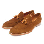 Suede Tassel Loafer // Tobacco (Euro: 42)