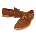 Suede Tassel Loafer // Tobacco (Euro: 46)