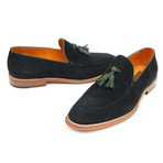 Suede Tassel Loafer // Green (Euro: 42)