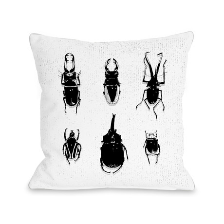 Beetles Pillow