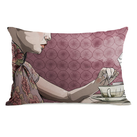 Woman With Tea Pillow