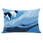 Man And Whale Pillow