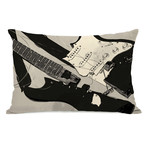 Broken Guitar Pillow