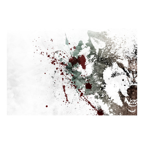 Bare My Teeth (20"L x 30"W x 2"H)