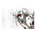 Bare My Teeth (20"L x 30"W x 2"H)