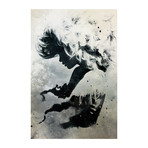 Black Cloud (30"L x 20"W x 2"H)