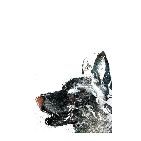 Bloodbeat I (30"L x 20"W x 2"H)