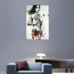 Trash I (30"L x 20"W x 2"H)