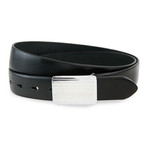 Brennan Leather Belt // Black (32" Waist)