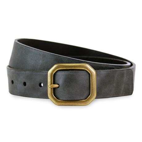 Henderson Leather Belt // Black (32" Waist)