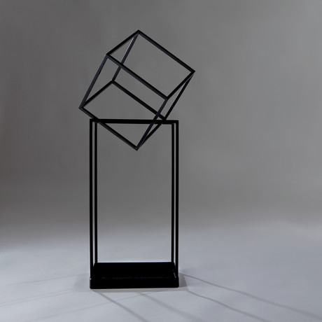 Who Are You // Umbrella Stand (Black)