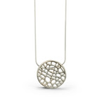 Cactus Slide Necklace In Silver