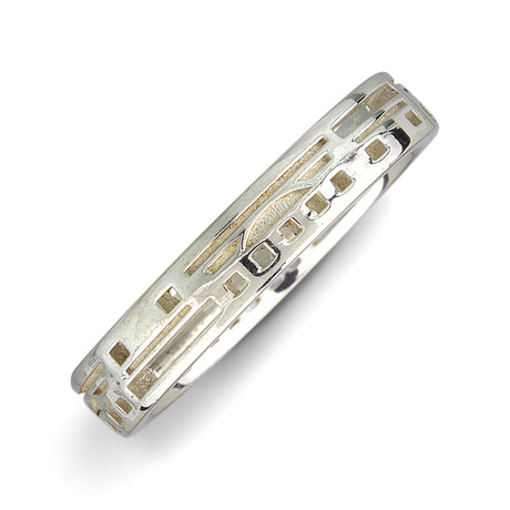 Half Dome Architectural Ring // Narrow Style (Size 5)