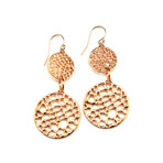 Cactus Double Disc Earrings