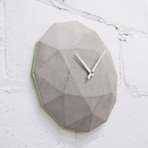 Cairo Star Cut Concrete Clock