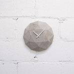 Cairo Star Cut Concrete Clock