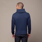 Threads for Thought // Funnel Neck Eco Fleece // Midnight (L)
