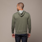 Threads for Thought // Burnout Pullover Hoodie // Hunter Green (S)
