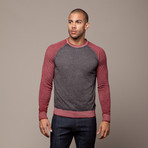 Burnout Raglan Sweatshirt (S)